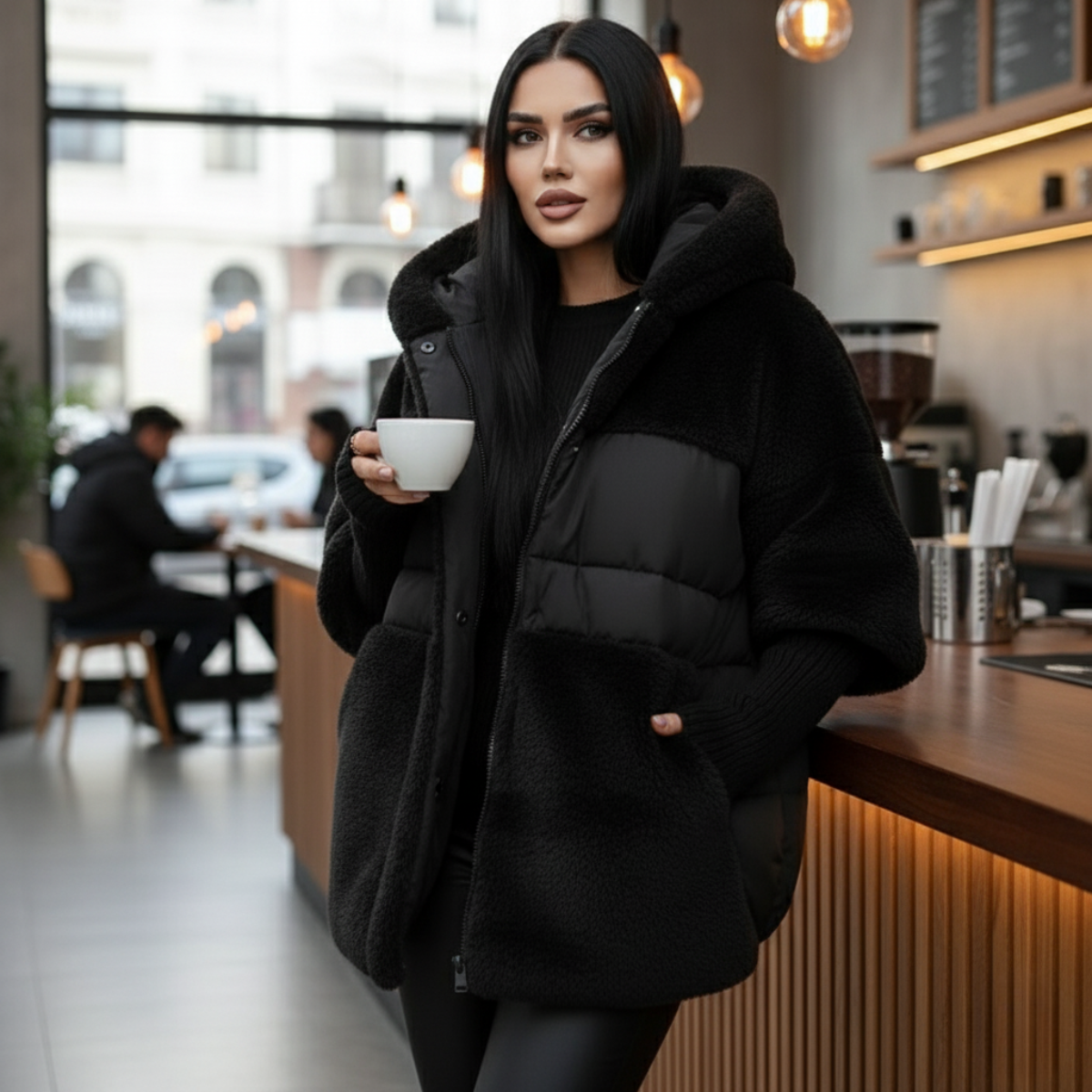 Amara Plush Puffer Jacket