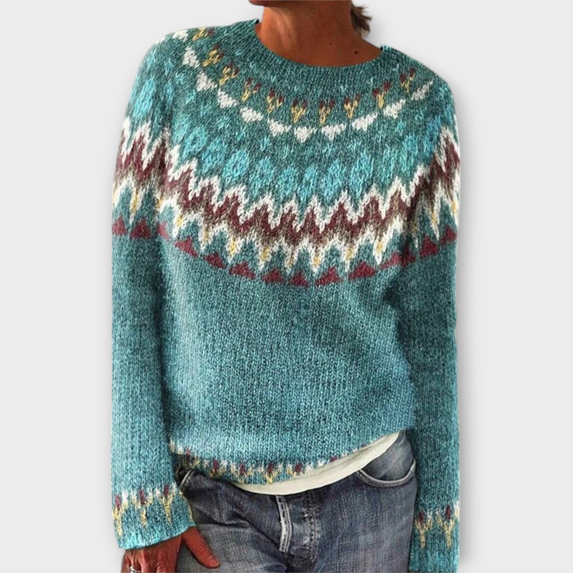 Tabitha - Cozy Retro Sweater