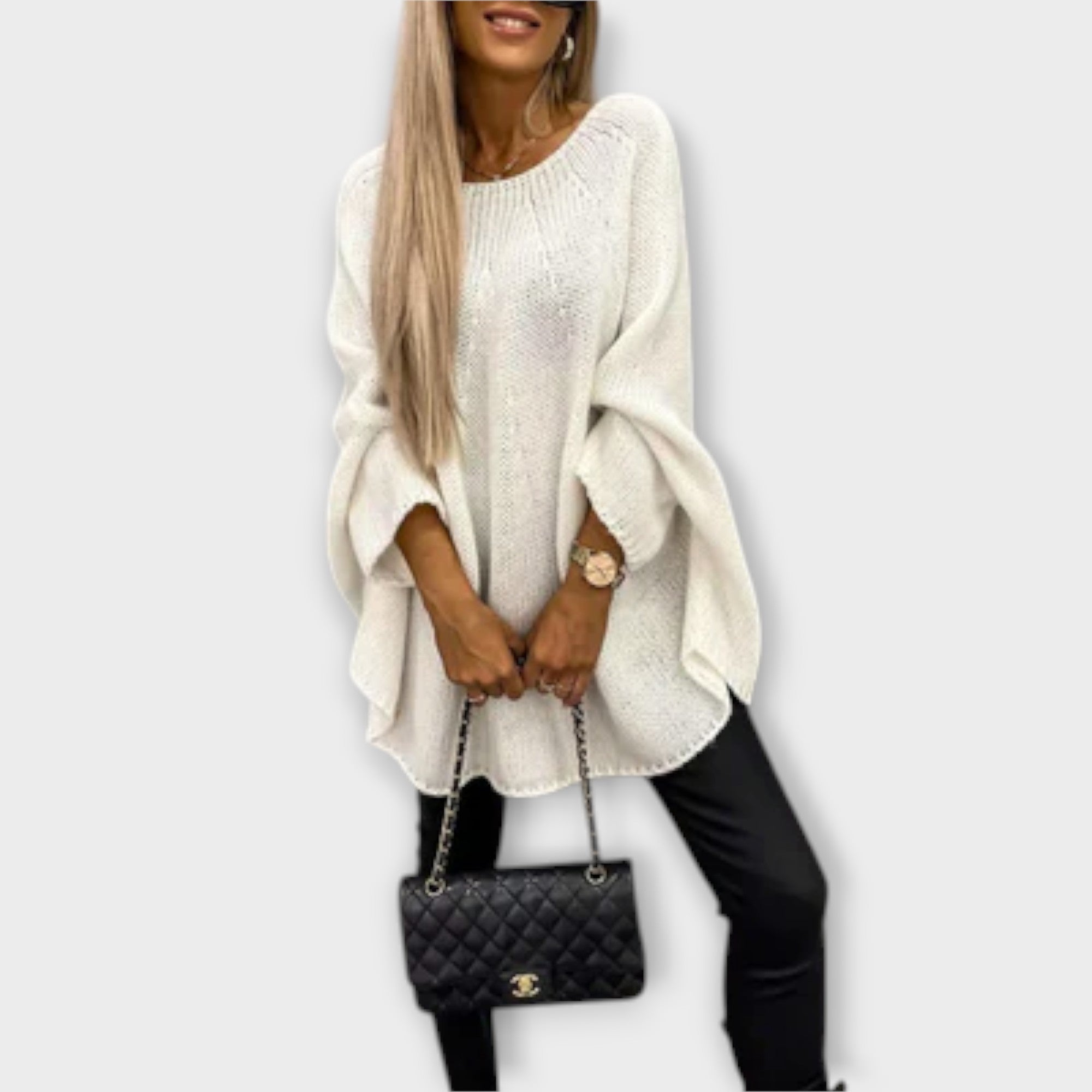 Rosie - Elegant Cable Knit Sweater