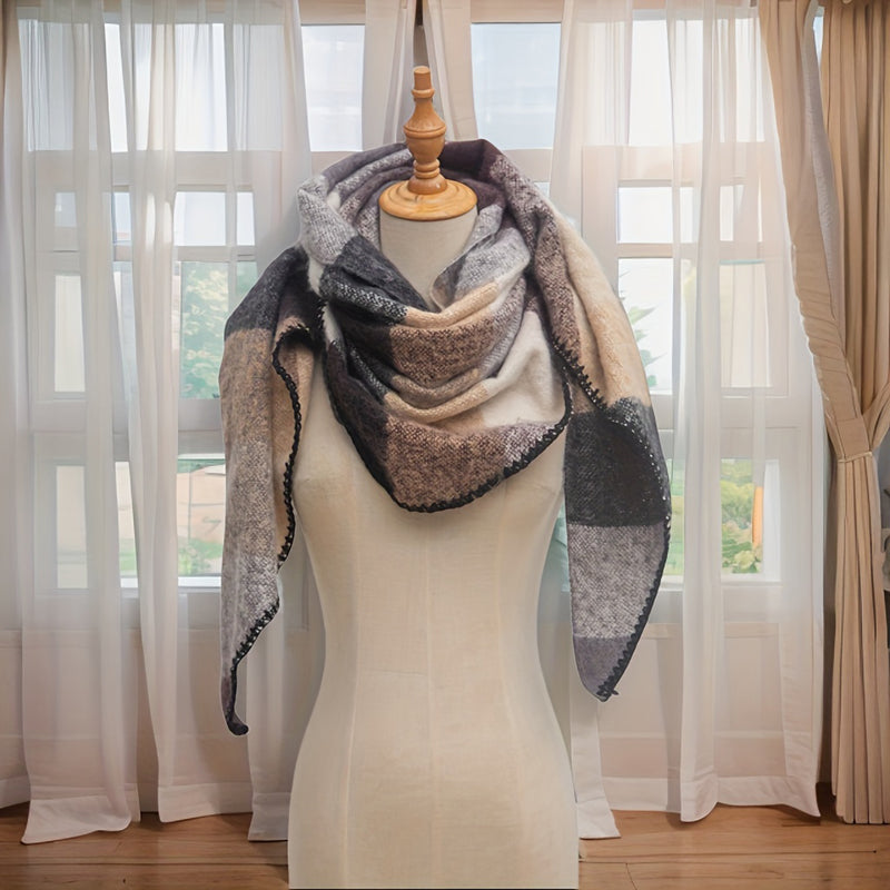 Anastasia - Warm Plaid Scarf