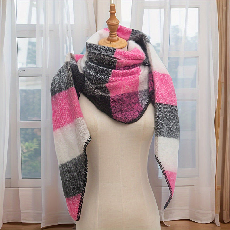 Anastasia - Warm Plaid Scarf