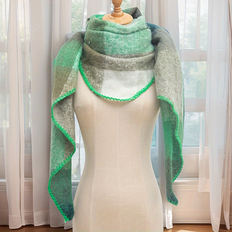 Anastasia - Warm Plaid Scarf