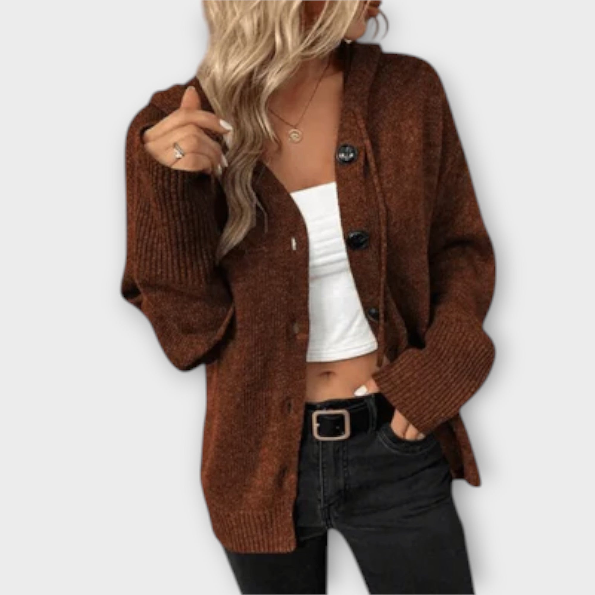 Florence - Cozy Knitted Cardigan