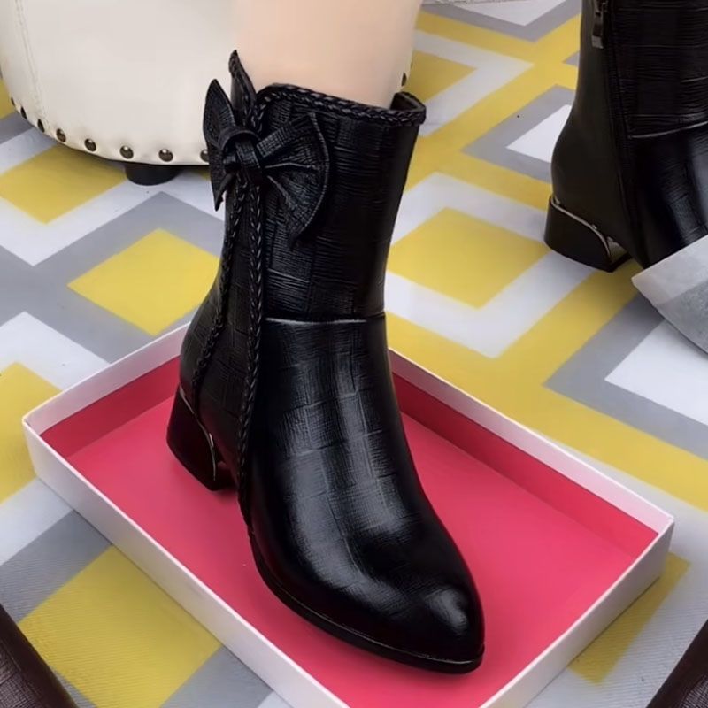 Lisa – Chunky-Heel Ankle Boots