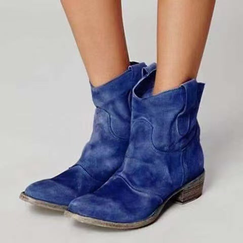 Janet - Stylish Suede Ankle Boots