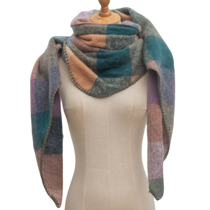 Anastasia - Warm Plaid Scarf