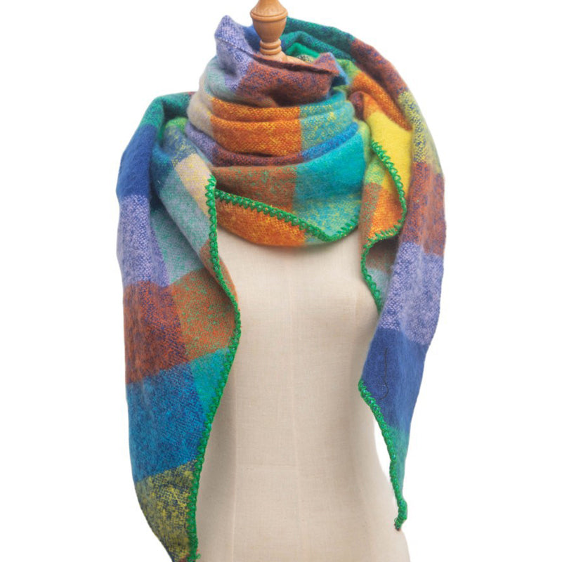 Anastasia - Warm Plaid Scarf