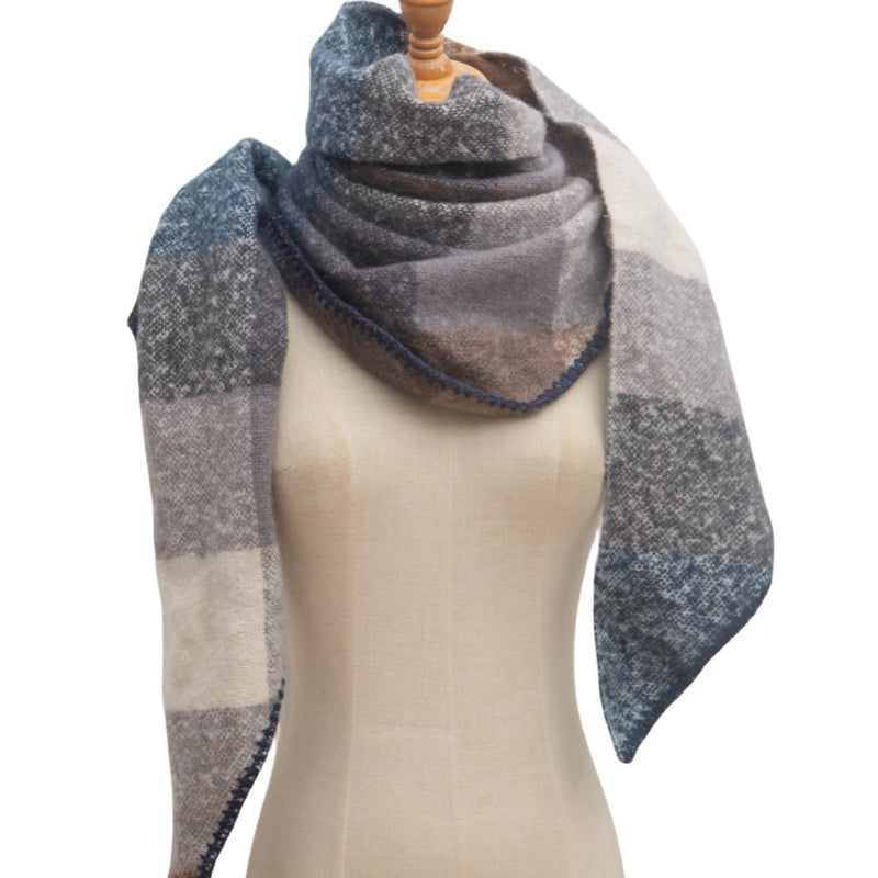 Anastasia - Warm Plaid Scarf