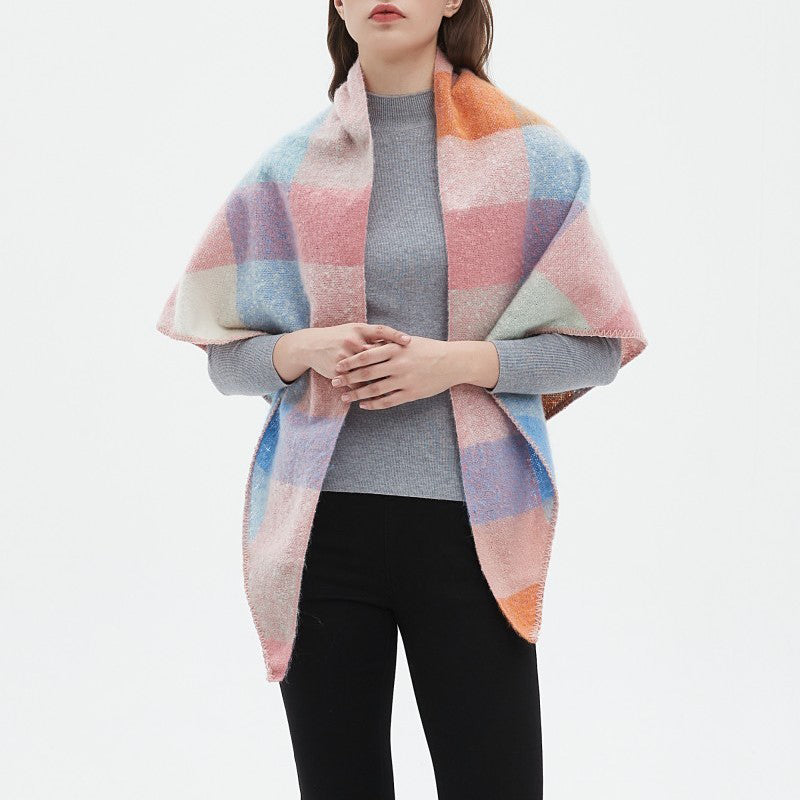 Anastasia - Warm Plaid Scarf