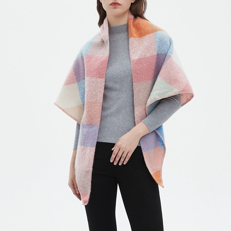 Anastasia - Warm Plaid Scarf