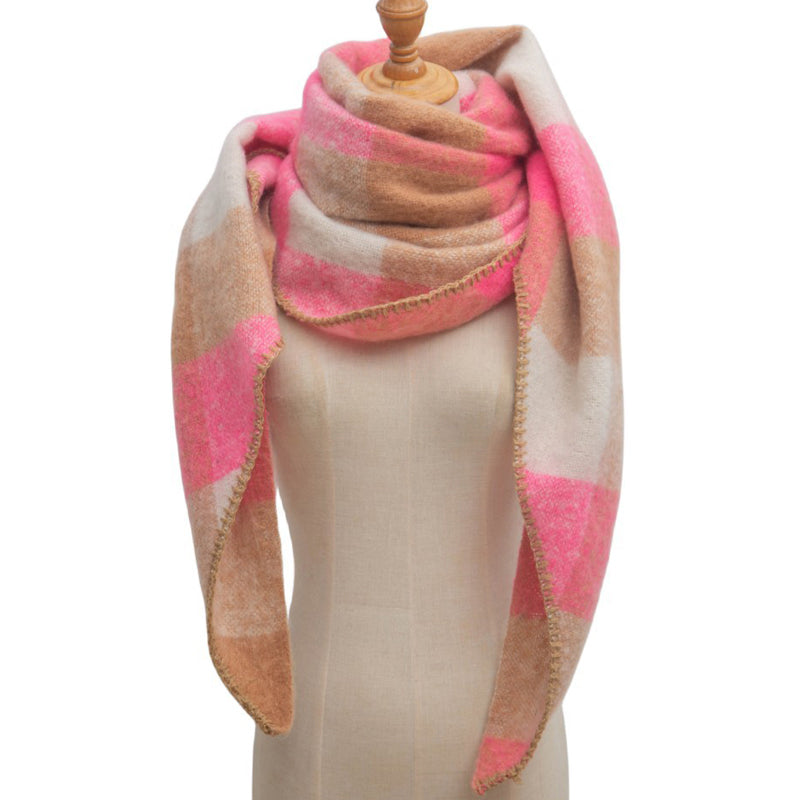 Anastasia - Warm Plaid Scarf