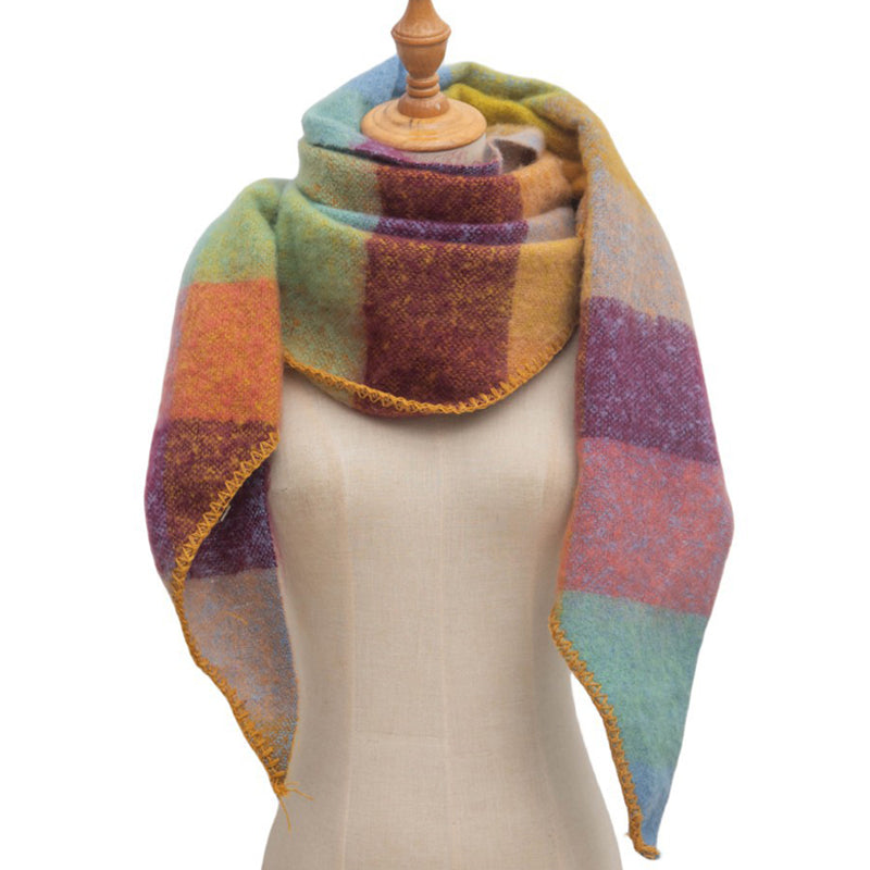 Anastasia - Warm Plaid Scarf