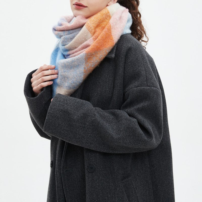 Anastasia - Warm Plaid Scarf