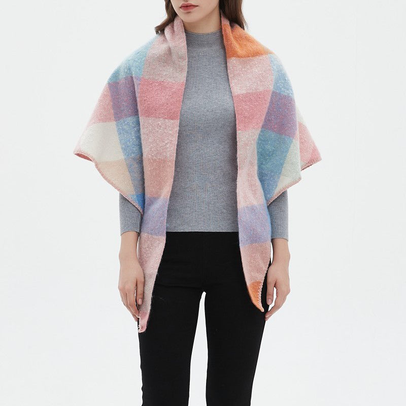 Anastasia - Warm Plaid Scarf