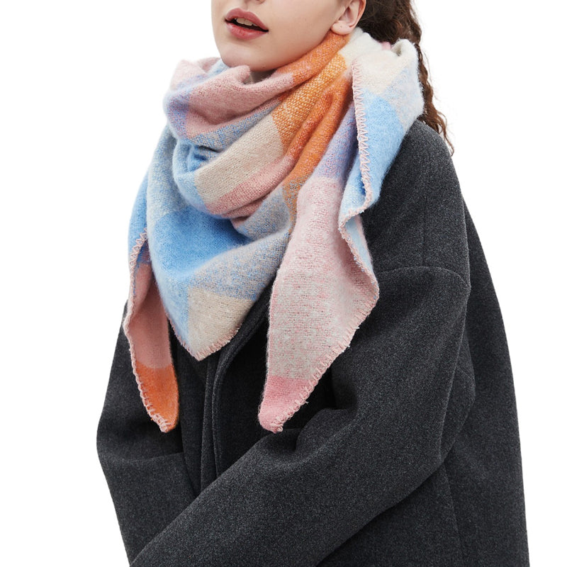 Anastasia - Warm Plaid Scarf