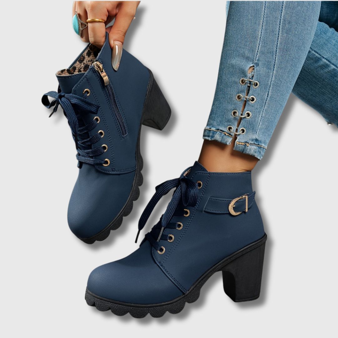 Susan - Heeled Ankle Boots