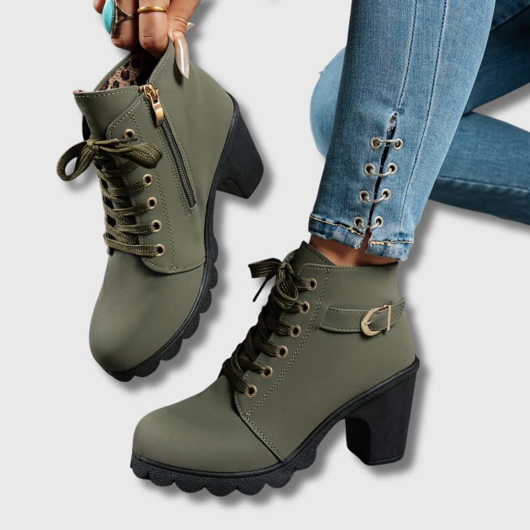 Susan - Heeled Ankle Boots