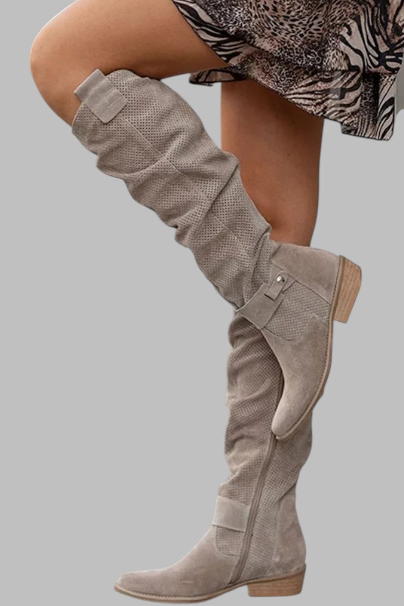 Rose - Elegant Knee-High Boots