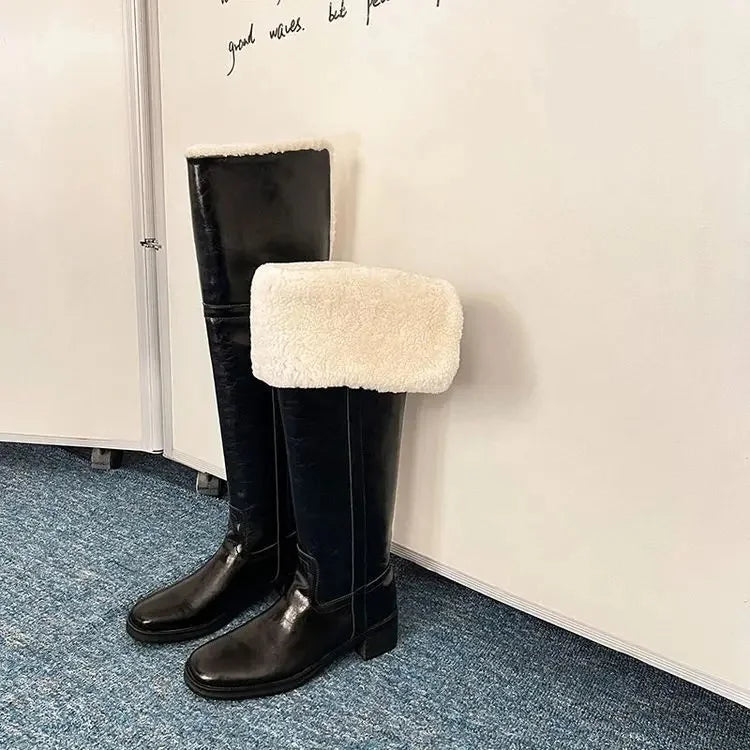 Ella - Brown elegant boots