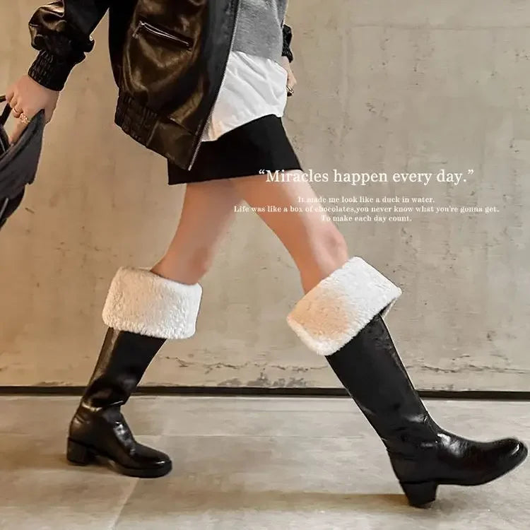 Ella - Brown elegant boots