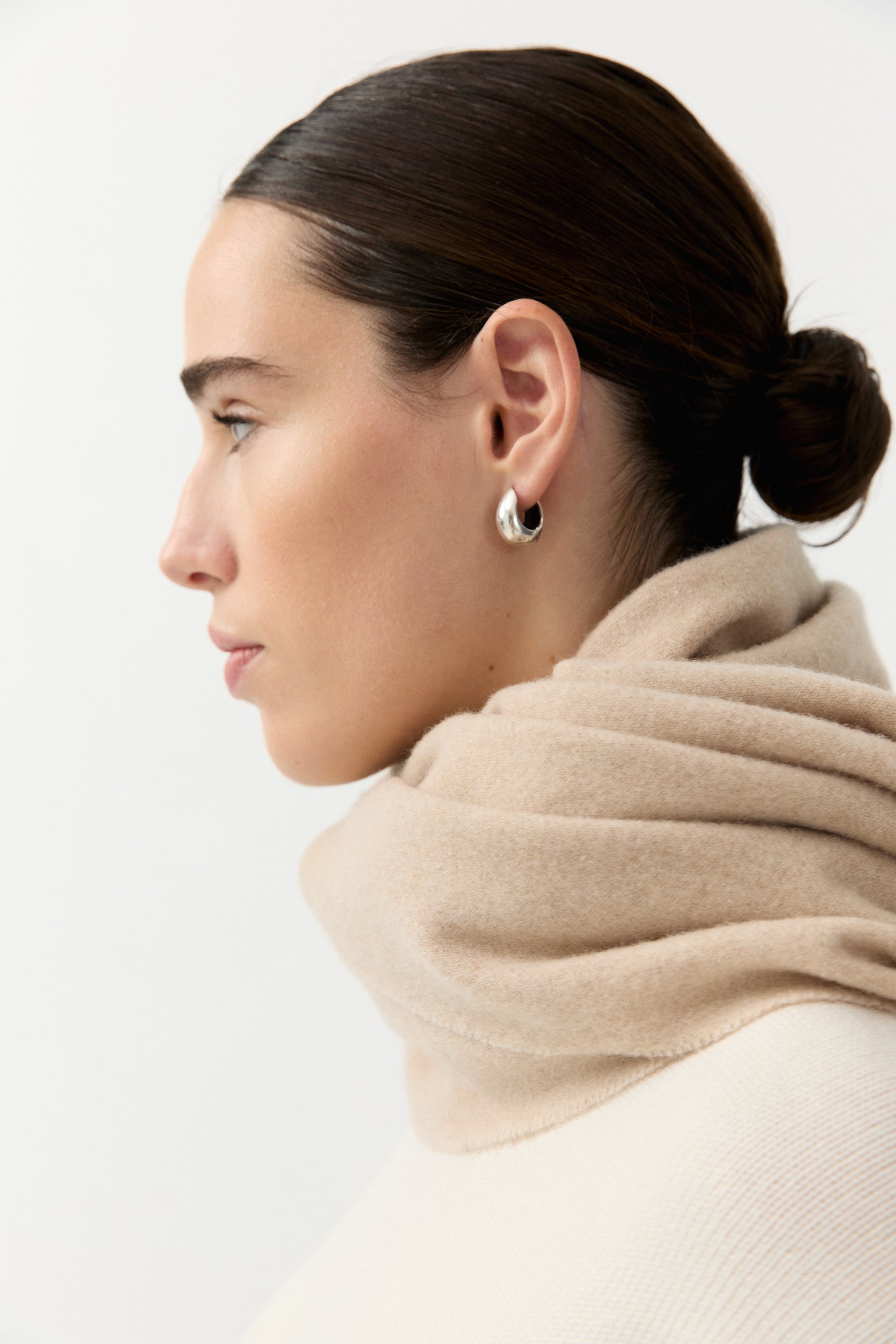 Woven Scarf Beige