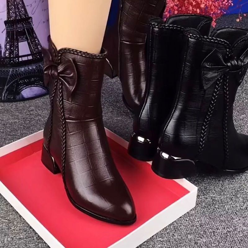 Lisa – Chunky-Heel Ankle Boots