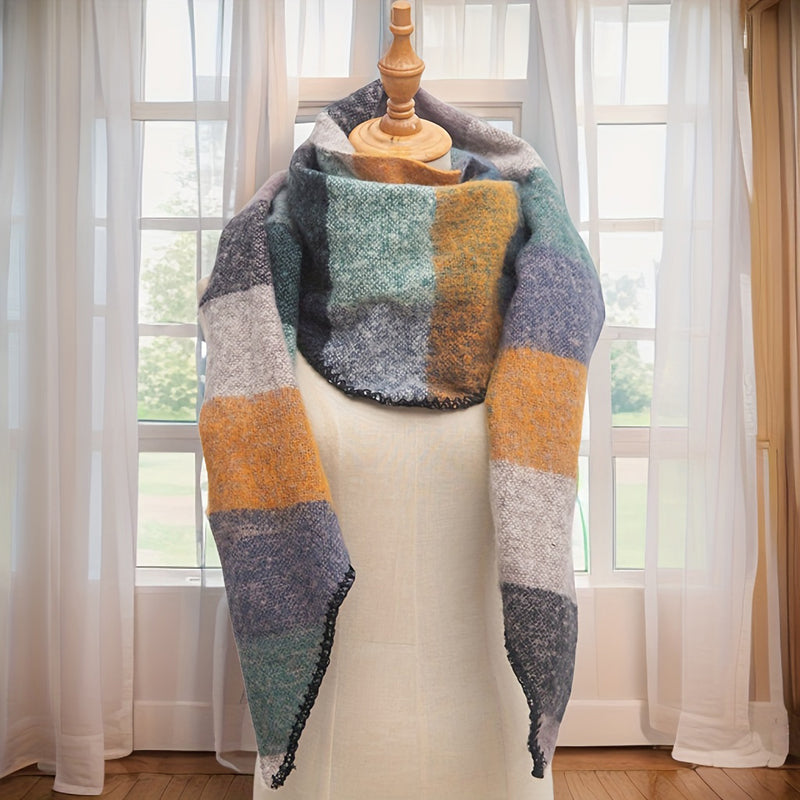 Anastasia - Warm Plaid Scarf