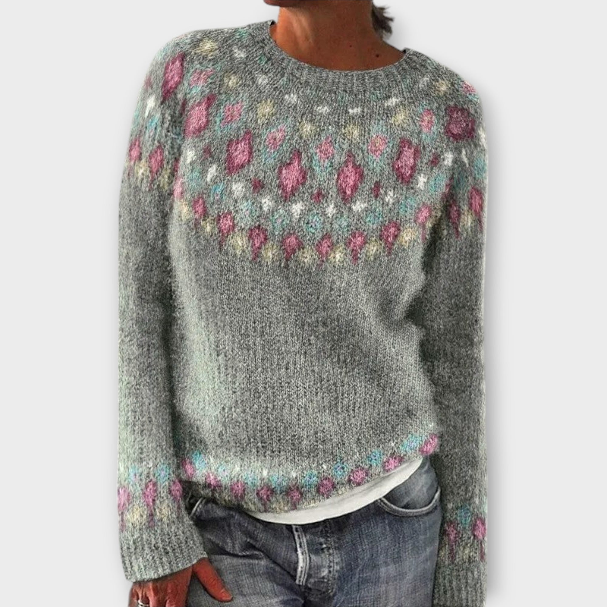 Tabitha - Cozy Retro Sweater