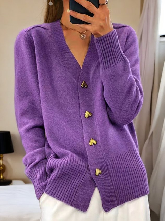 Lise - Timeless Button Cardigan