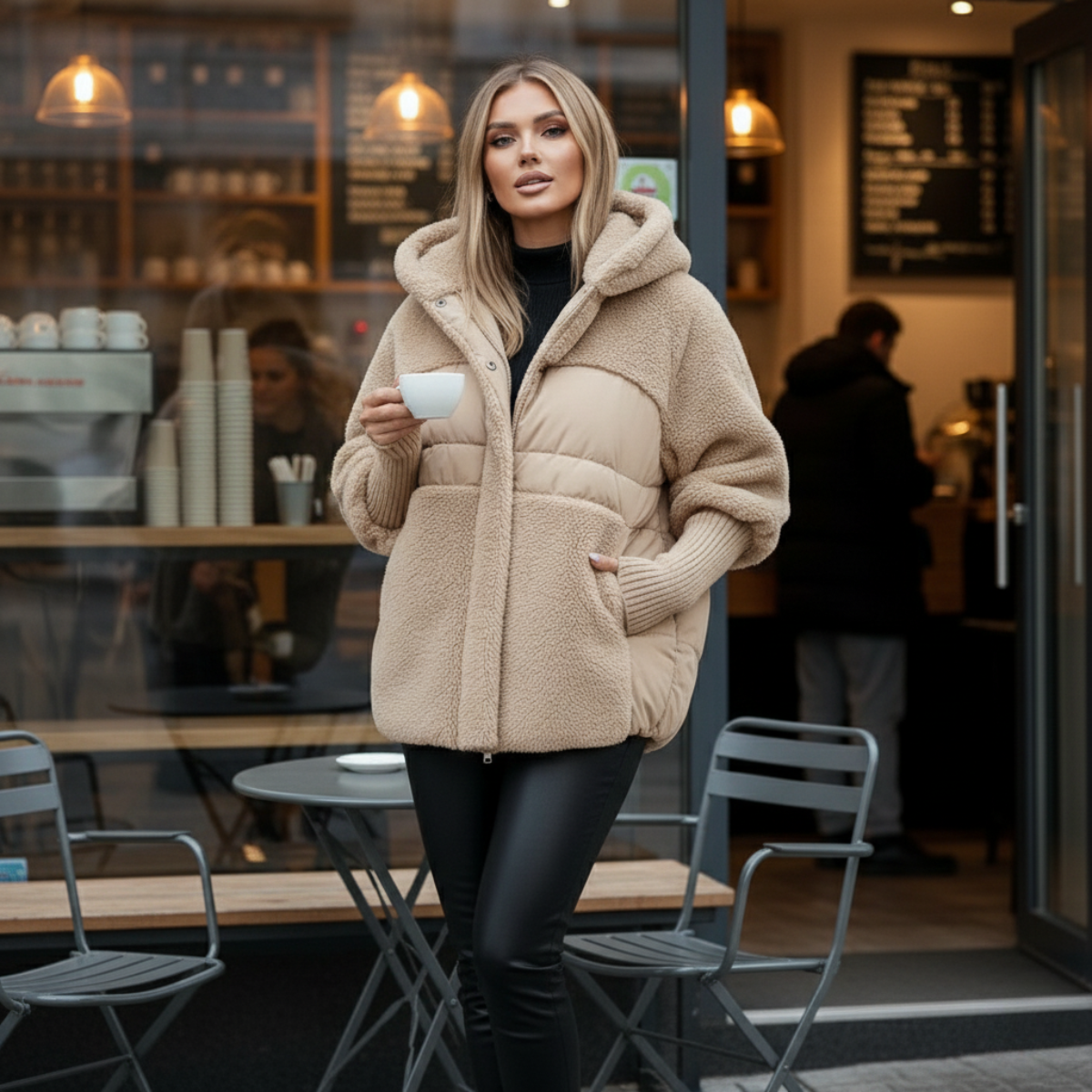 Amara Plush Puffer Jacket