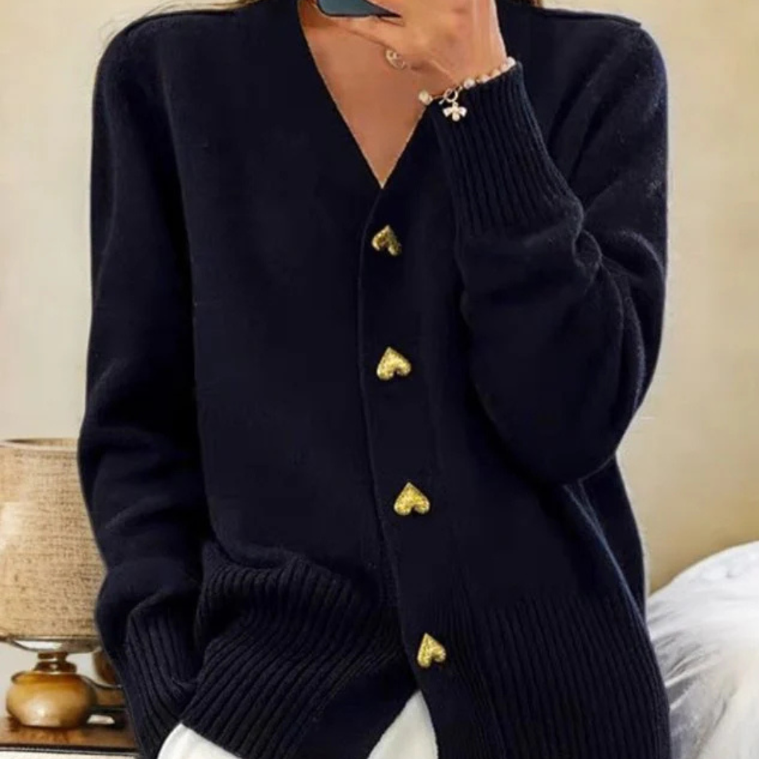 Lise - Timeless Button Cardigan