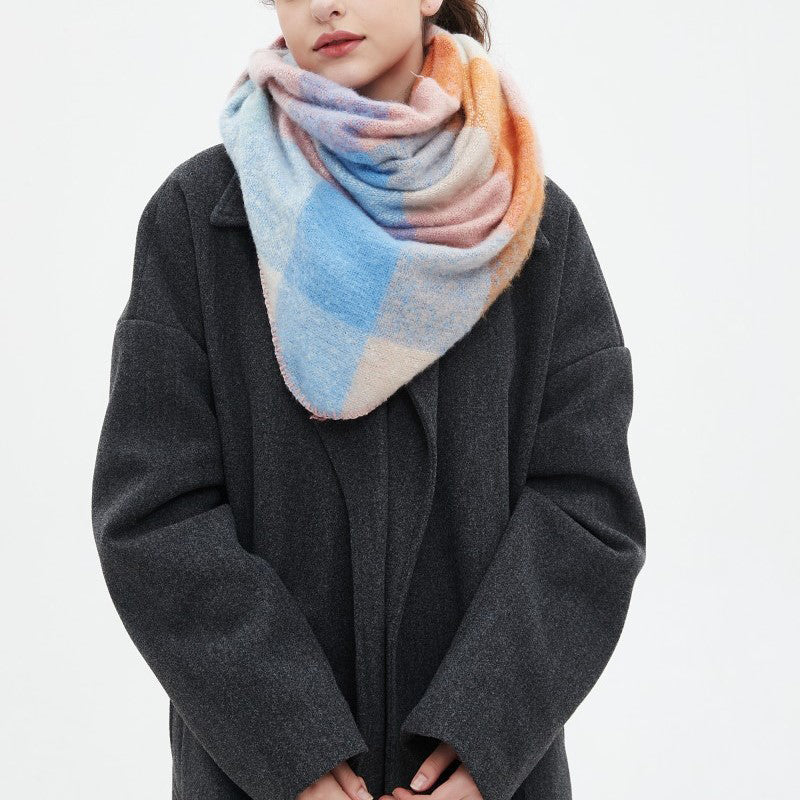 Anastasia - Warm Plaid Scarf
