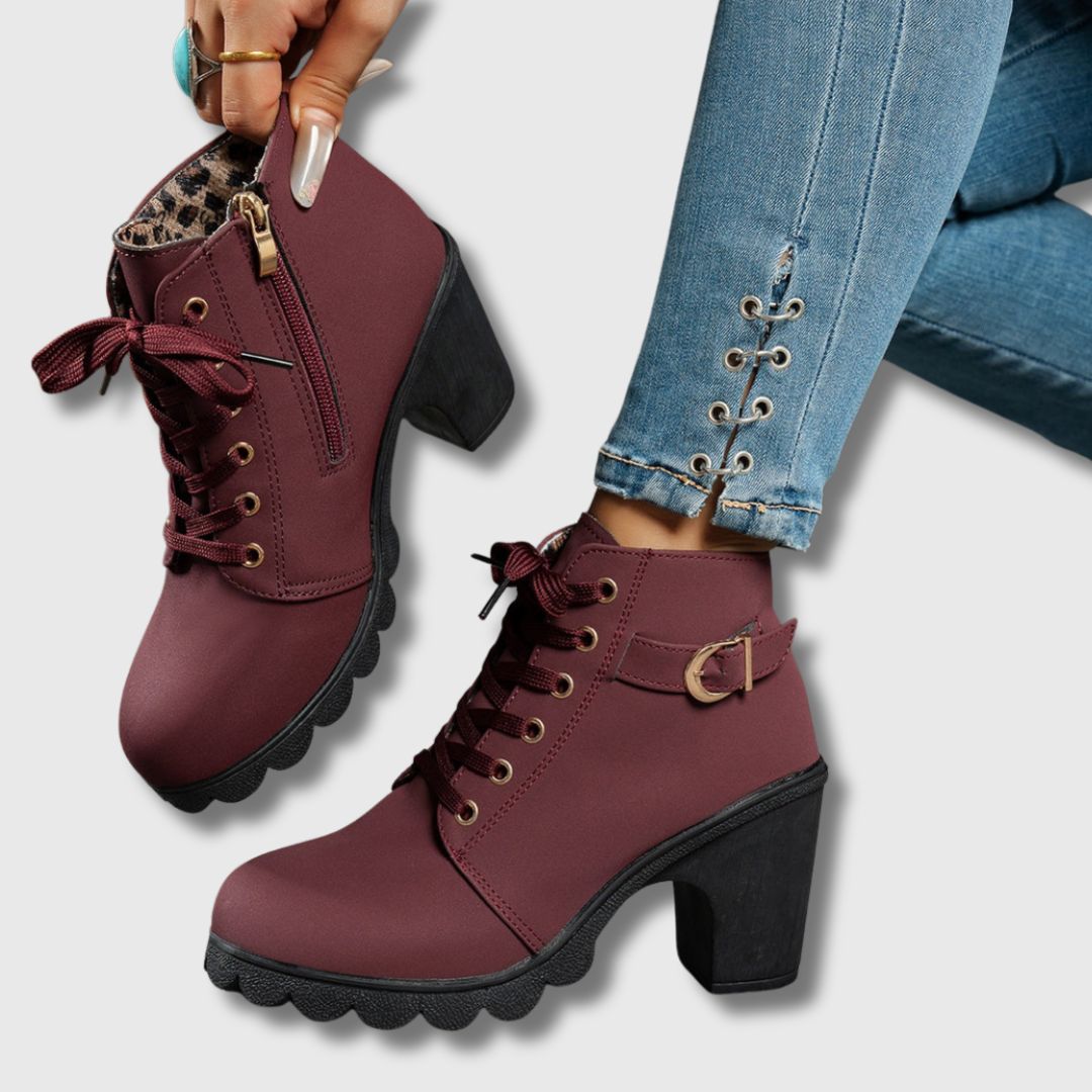 Susan - Heeled Ankle Boots
