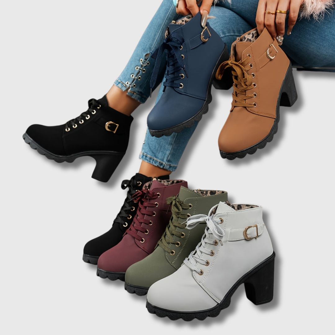 Susan - Heeled Ankle Boots