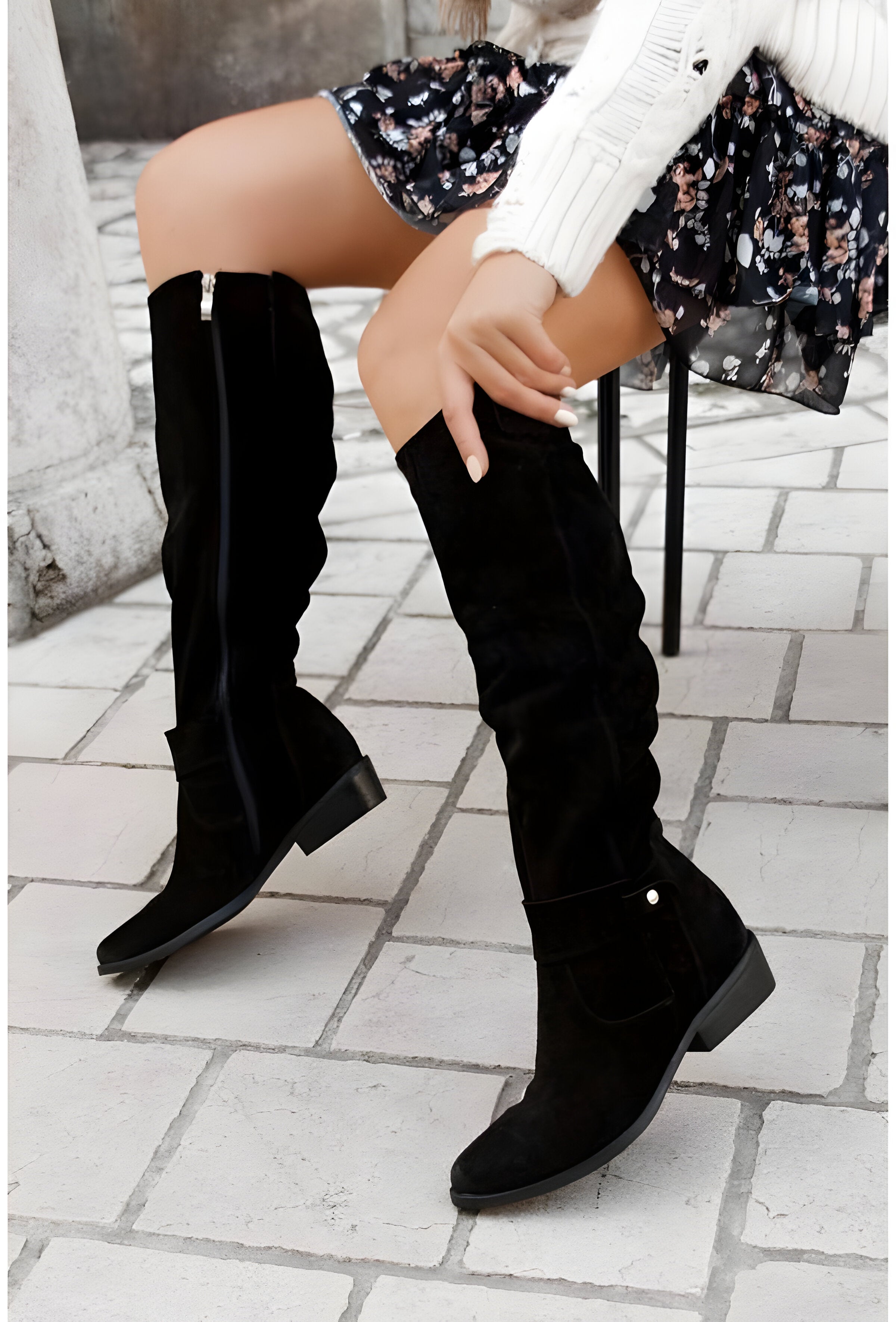 Jessica - Stylish Leather Boots