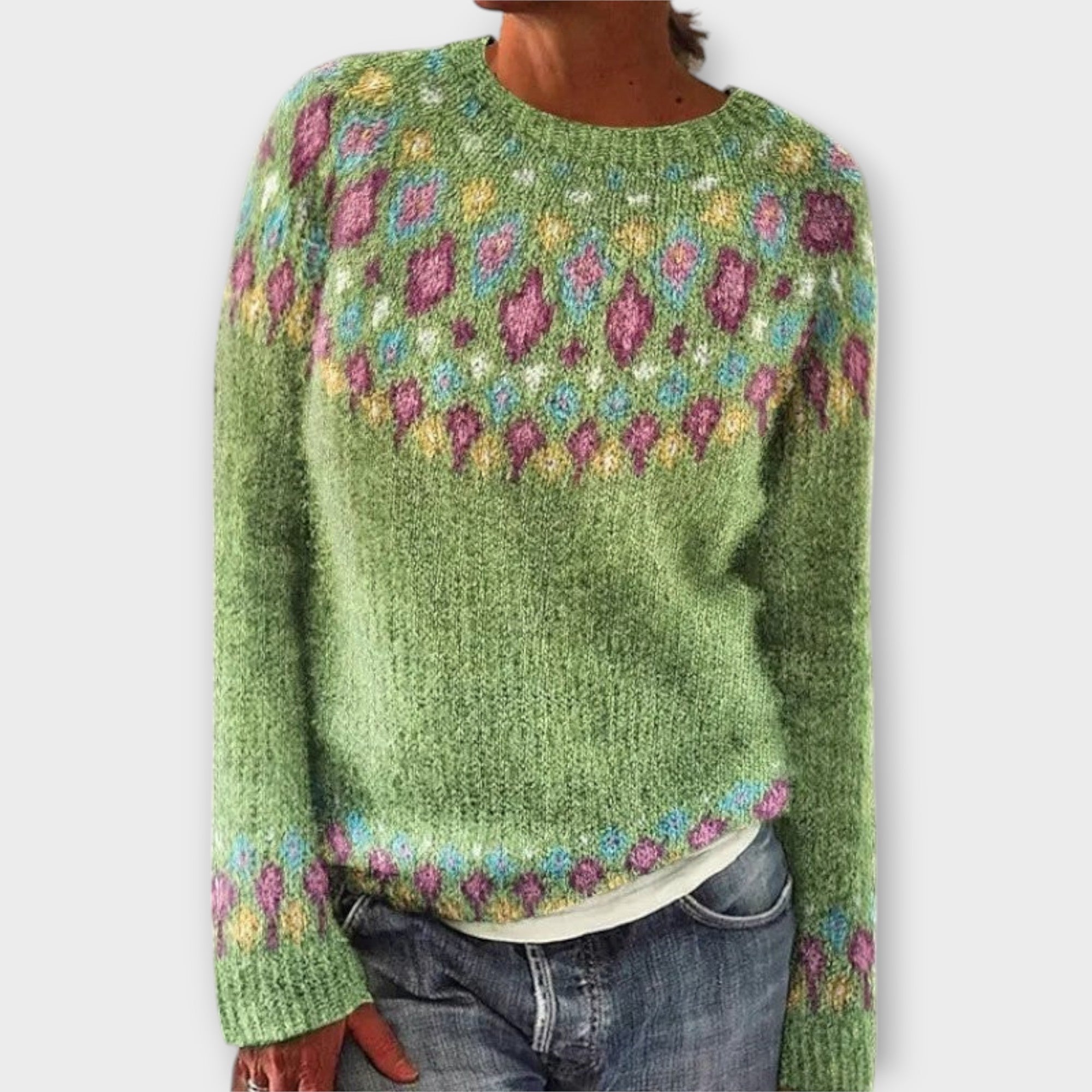Tabitha - Cozy Retro Sweater